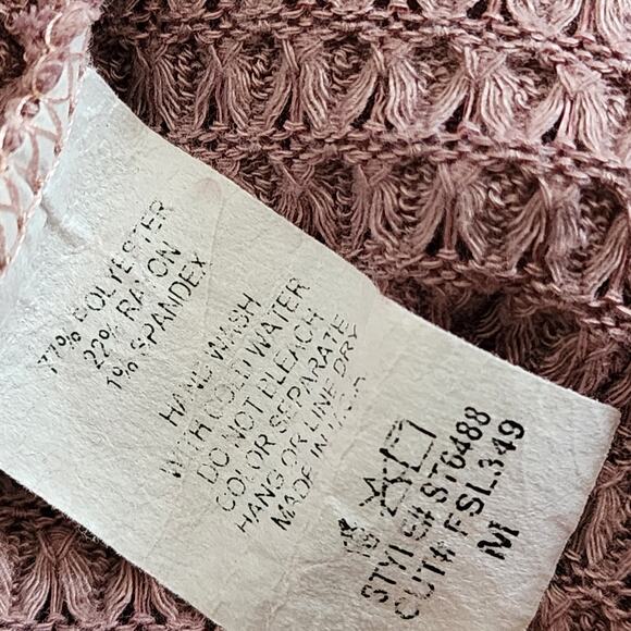 FSL Apparel Boho Knit Medium Tunic Blouse - Picture 4 of 4